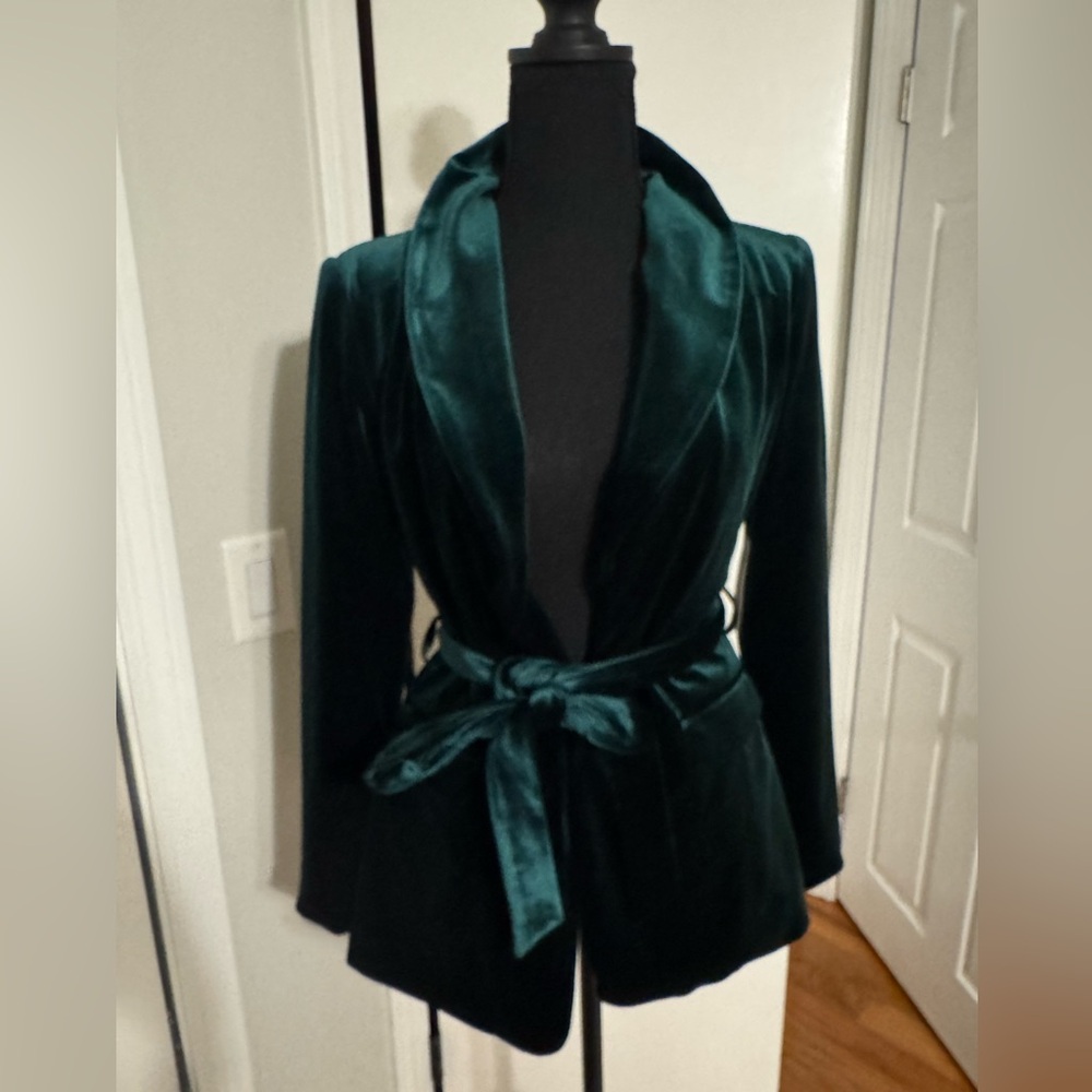 Emerald green jacket